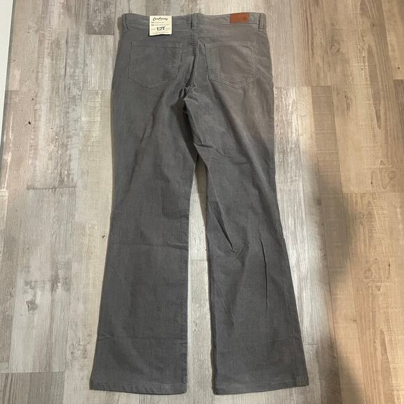 NWT Lands End Five-Pocket Corduroy Pants, Mid-Rise Bootcut Size 12T - Picture 16 of 16